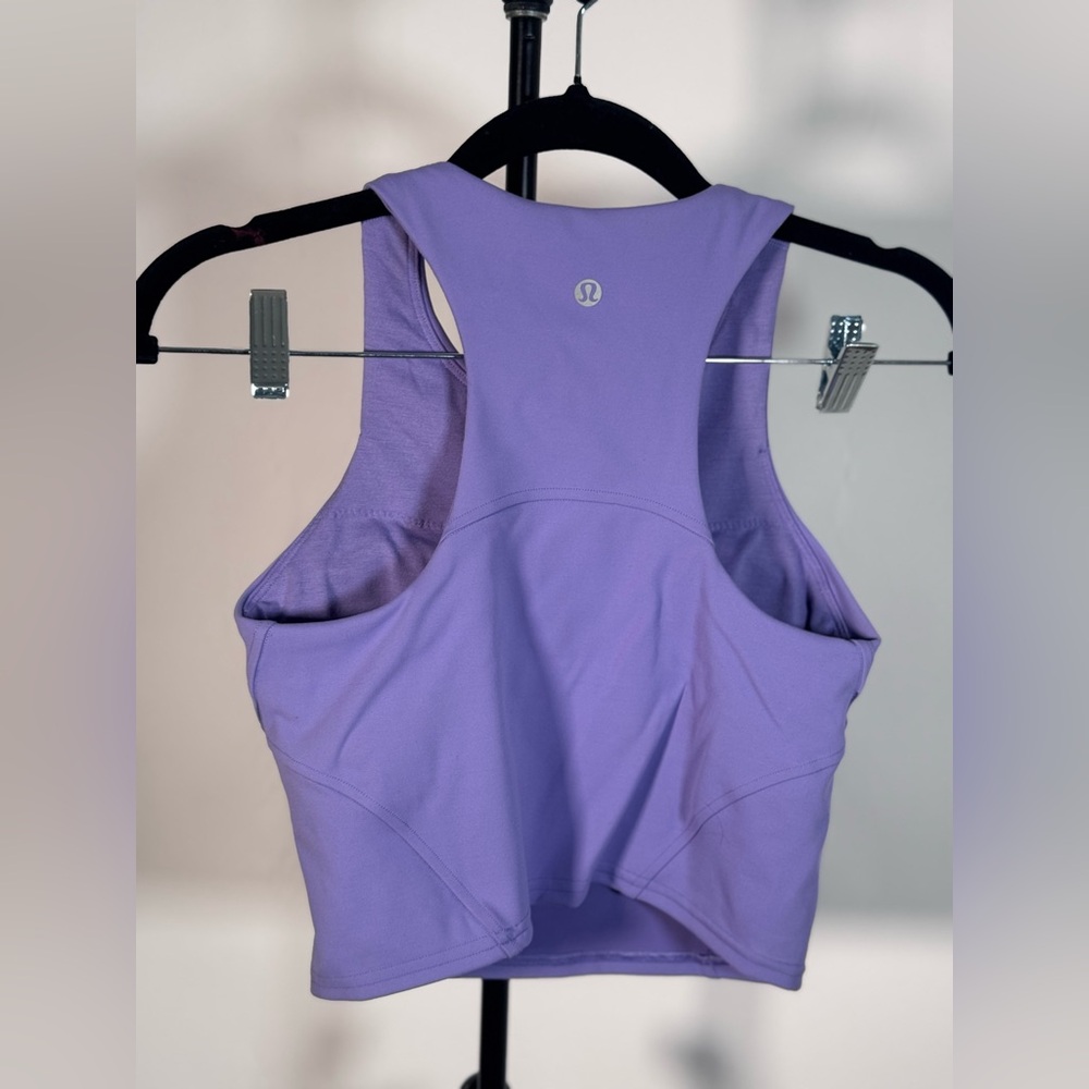 NWOT Lululemon Wunder Train Racerback Tank Top Dark Lavender - Picture 5 of 7